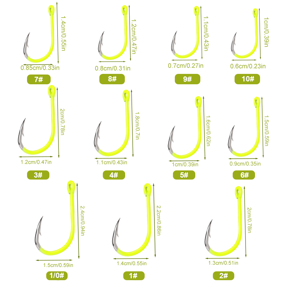 NGB 50 buah 1/0 # -10 # Kail P - Fishing Hook Circle ulasan dan harga
