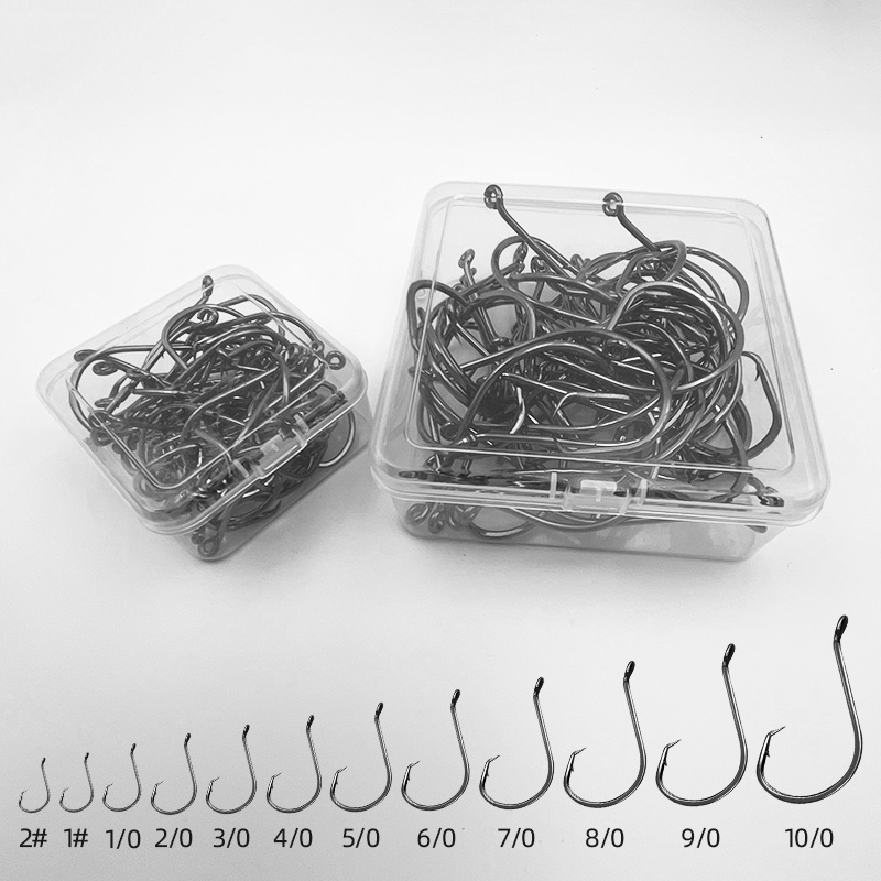 ShareShark 50pcs/kotak 7384 Ka - Fishing Hook Circle ulasan dan harga