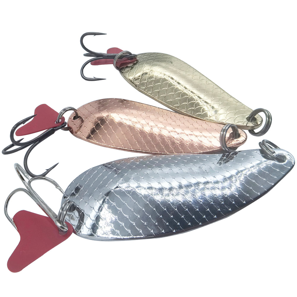 Umpan Pancing Trout Spoon Pera - Fishing Hook Treble ulasan dan harga