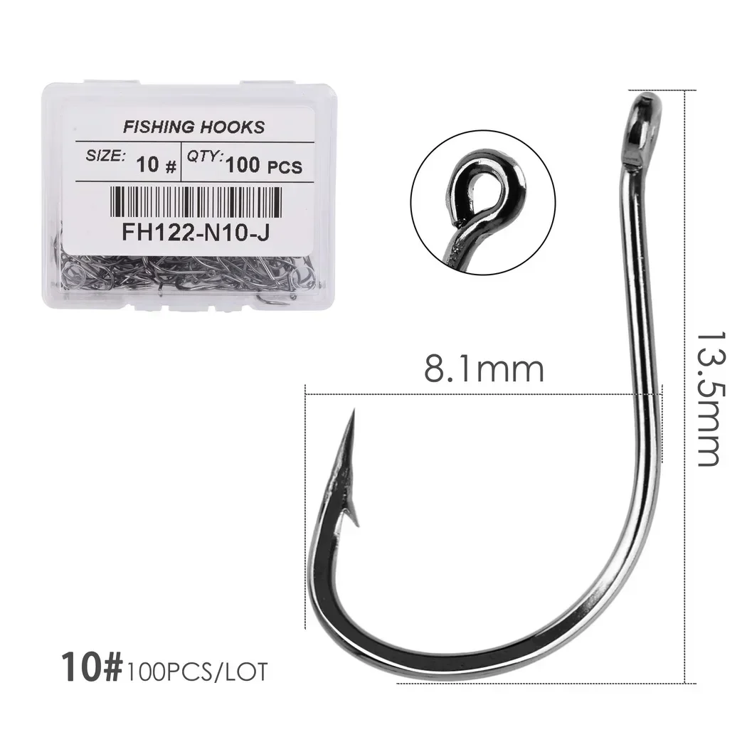 100 Buah/Kotak Jepang Izu Kait - Fishing Hook Circle ulasan dan harga